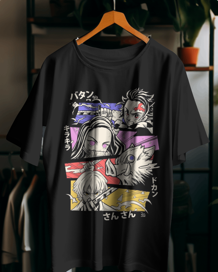 “Ultimate Demon Slayer Anime T-Shirt | Premium Otaku Anime Merch”