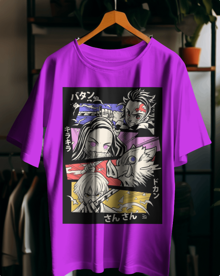 “Ultimate Demon Slayer Anime T-Shirt | Premium Otaku Anime Merch”