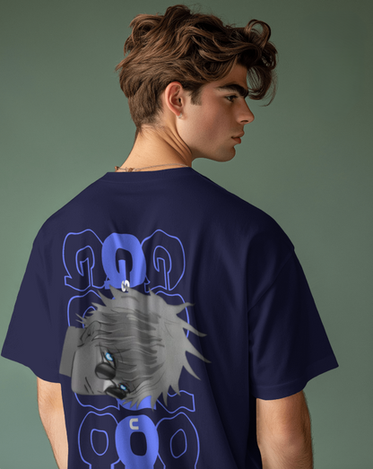 "Satoru Gojo Aesthetic Oversized T-Shirt | JJK Anime Merch"