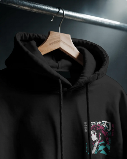 🔥 Demon Slayer Hoodie – 300 GSM Heavyweight Fleece | Anime Winter Drip 🔥