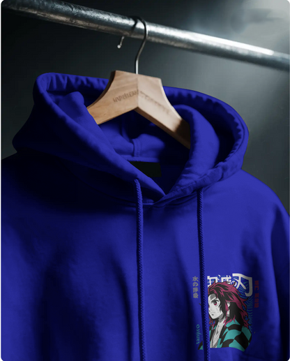 🔥 Demon Slayer Hoodie – 300 GSM Heavyweight Fleece | Anime Winter Drip 🔥