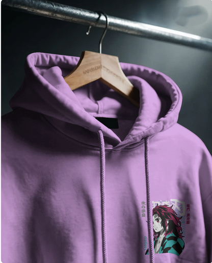 🔥 Demon Slayer Hoodie – 300 GSM Heavyweight Fleece | Anime Winter Drip 🔥