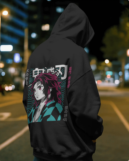 🔥 Demon Slayer Hoodie – 300 GSM Heavyweight Fleece | Anime Winter Drip 🔥