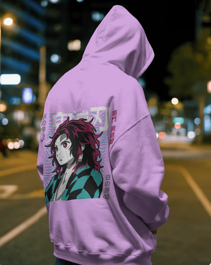 🔥 Demon Slayer Hoodie – 300 GSM Heavyweight Fleece | Anime Winter Drip 🔥