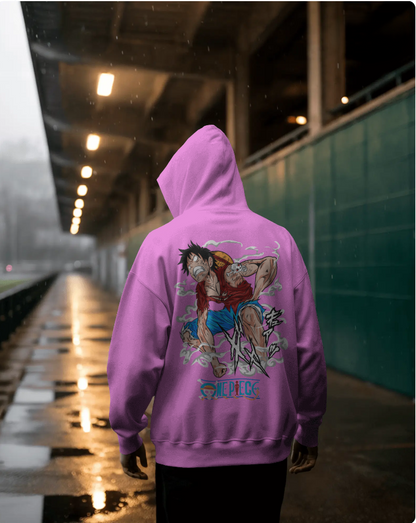 ⚡ Luffy Heavyweight Hoodie | 300 GSM Fleece | Winter Drip for Future Pirate Kings ❄️