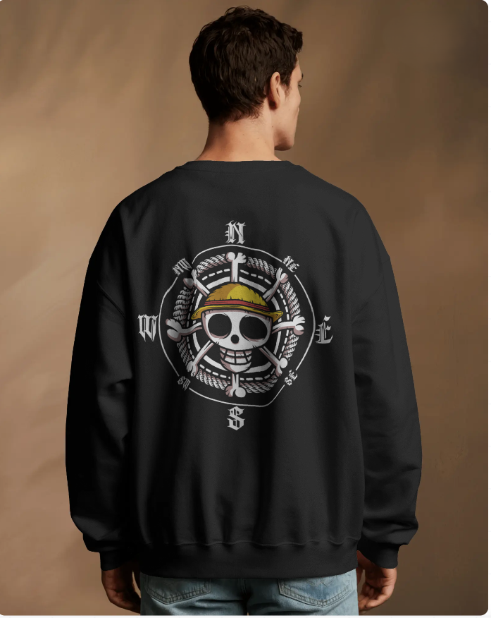 🔥 One Piece Sweatshirt | 300 GSM Cozy Fleece | Warm Style for True Pirates ❄️