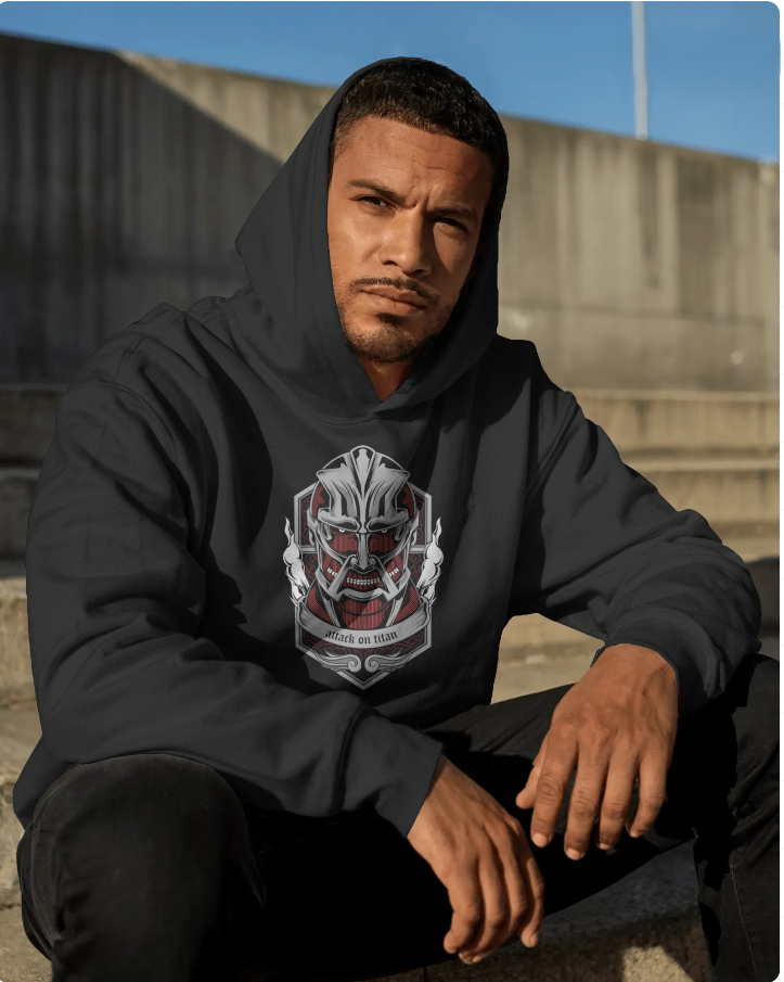 ⚔️ Attack on Titan Hoodie | 300 GSM Heavy Fleece | Winter Gear for Real Scouts ❄️