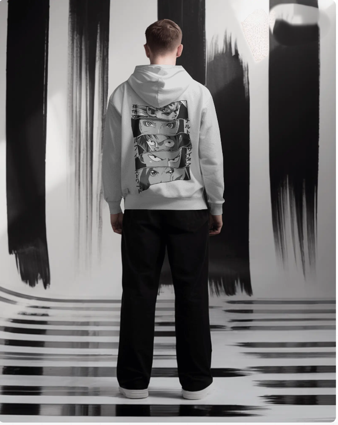 💀 Anime 300 GSM Hoodie | Stay Warm, Stay Legendary ❄️