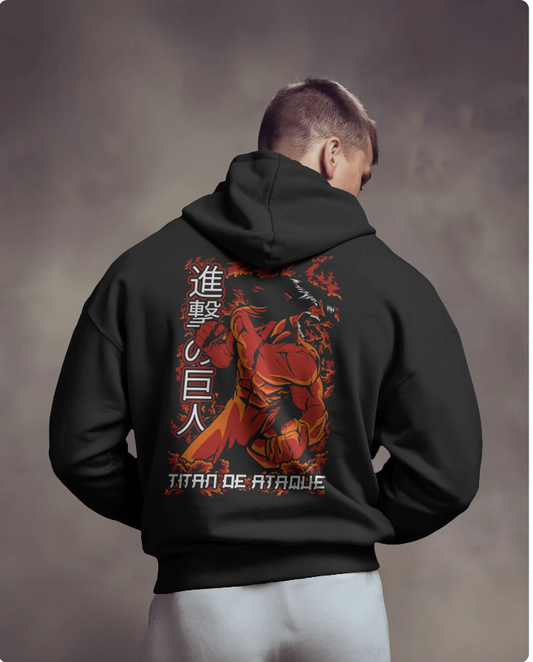 🗡️ Attack on Titan Hoodie | 300 GSM Heavy Fleece | Rise Above the Cold ❄️